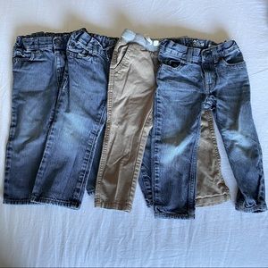 Toddler boys jeans set of 4